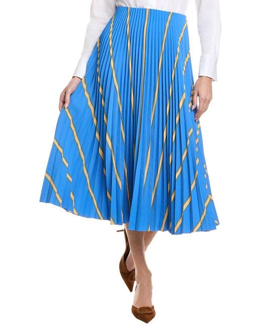 Marimekko Blue Puhveli Maxi Skirt