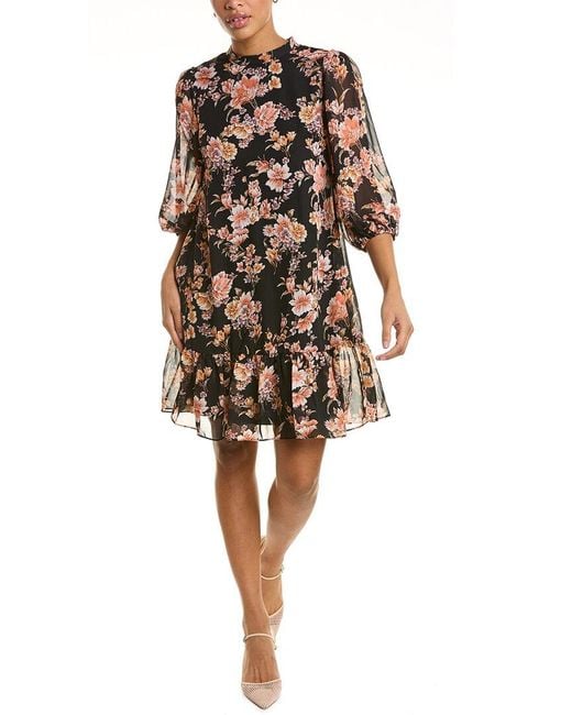 Julia Jordan Black Tunic Mini Dress