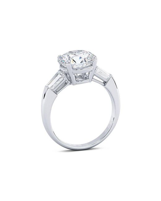Lab Grown Diamonds White 14K 3.30 Ct. Tw. Lab-Grown Diamond Ring
