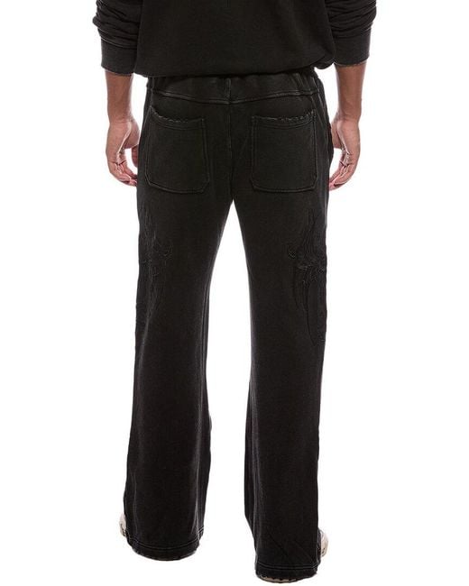 RTA Black Griffin Sweatpant for men