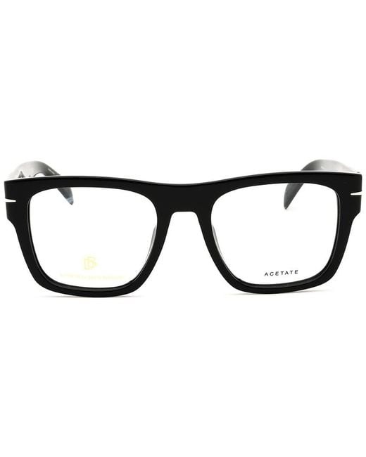 David Beckham Black 51Mm Optical Frames for men