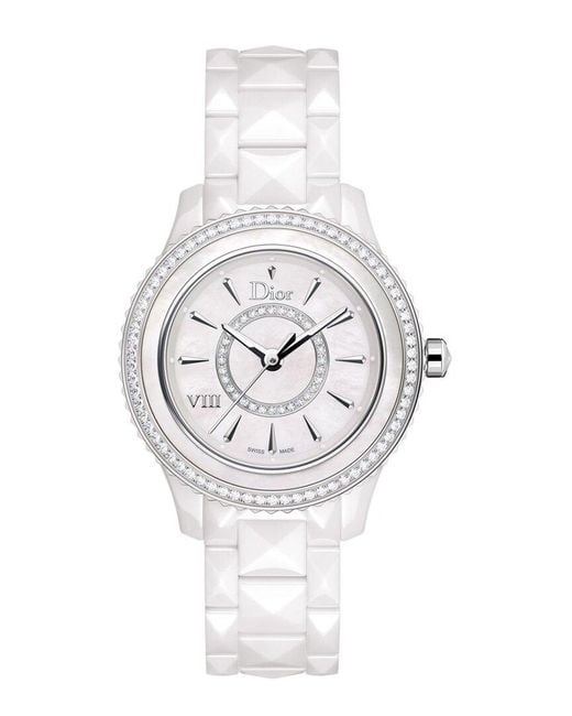 Dior White Viii Diamond Watch