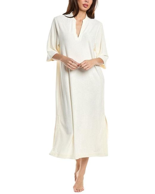 Barefoot Dreams White Cozyterry Caftan