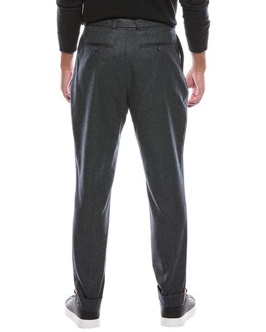 Officine Generale Black Pierre Wool Pant for men
