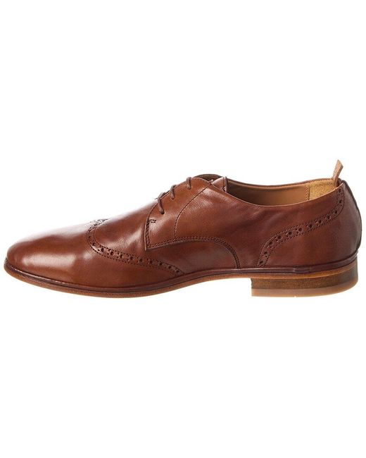 Antonio Maurizi Brown Wingtip Leather Loafer for men