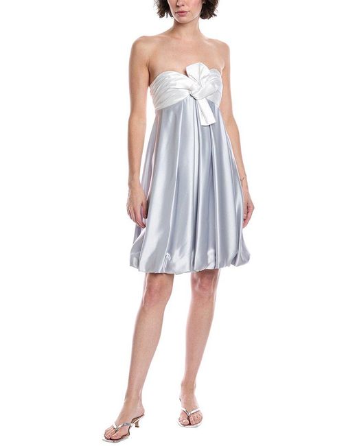 Issue New York Blue Sleeveless Mini Dress