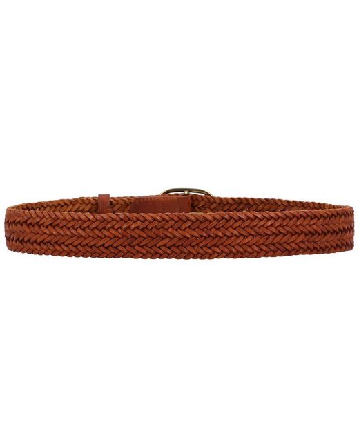 Dragon Diffusion Brown Leather Belt