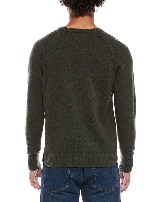Todd Snyder Gray Nomad Cashmere Crewneck Sweater for men
