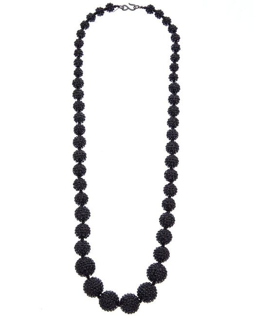 Kenneth Jay Lane Multicolor Resin Graduated Necklace