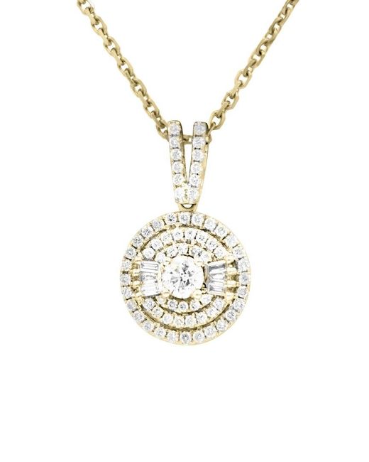 Diana M Metallic Fine Jewelry 14k 0.93 Ct. Tw. Diamond Necklace