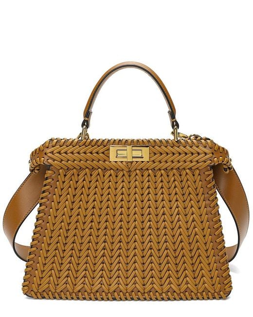 Tiffany & Fred Paris Brown Leather Satchel