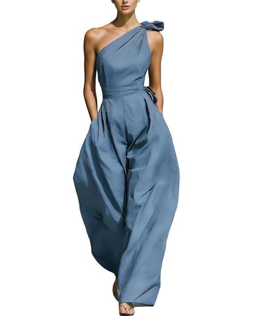 Vincent Blue Jumpsuit