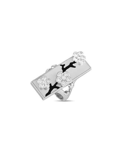 Van Cleef & Arpels White 18k Gemstone Ring (authentic Pre-loved)