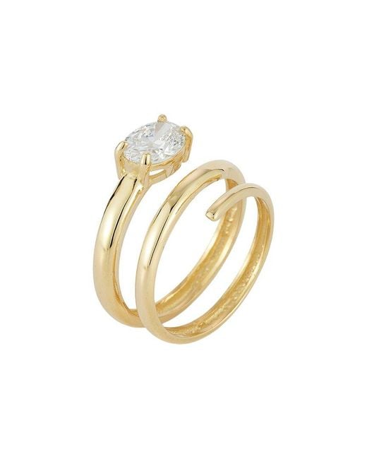 Reiss Metallic 14K 1.02 Ct. Tw. Lab-Grown Diamond Ring