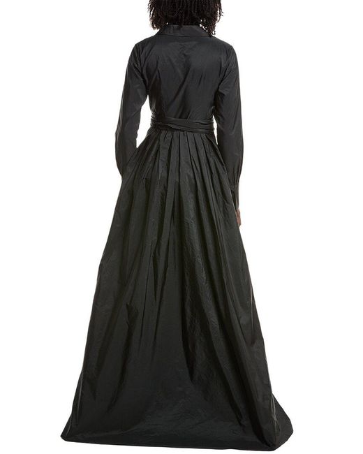 Alexis Black Ollie Wrap Gown