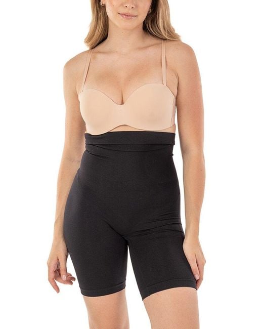 Body Beautiful Black High Waist Shaper With Extra Long Boy Leg