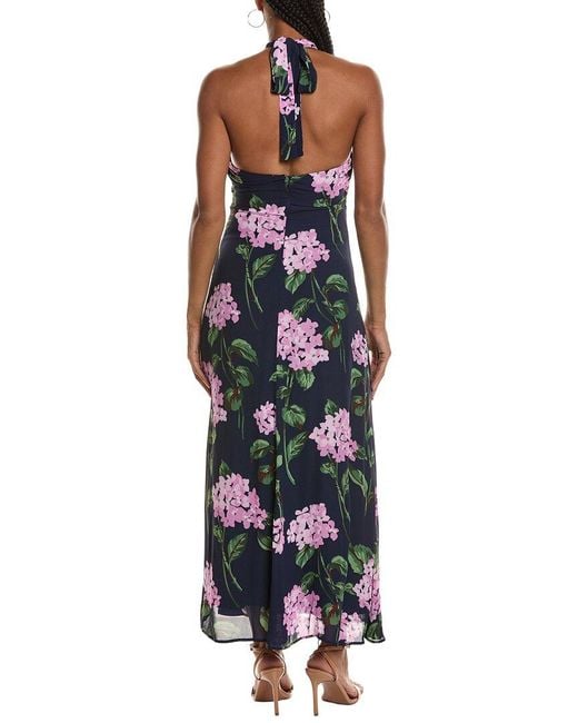 Seraphin Blue Maxi Dress