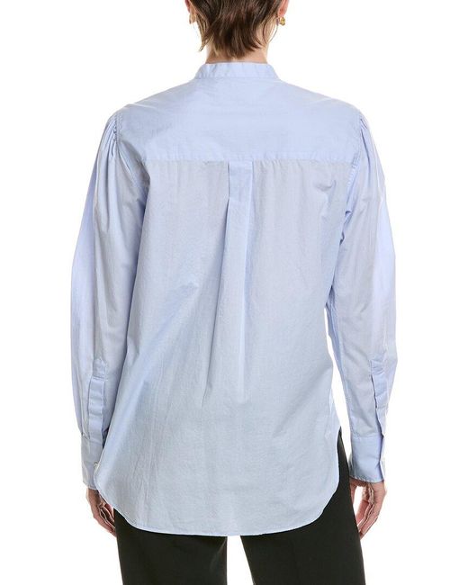 Officine Generale Blue Edith Shirt