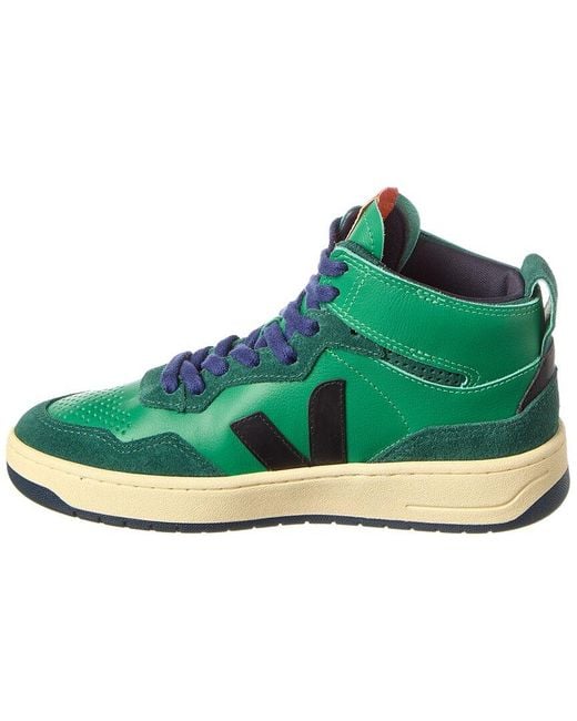 Veja Green V-95 Leather Sneaker