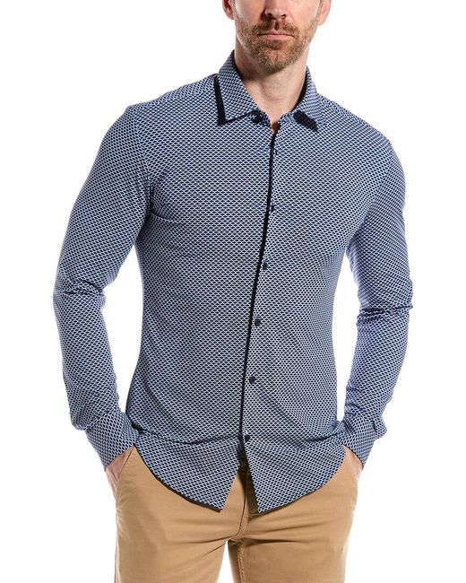 BOSS by HUGO BOSS Ronni Slim Fit Shirt in Blue for Men | Lyst Canada