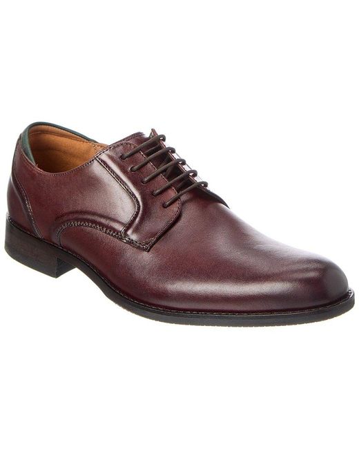 Clarks Brown Craftarlo Leather Oxford for men