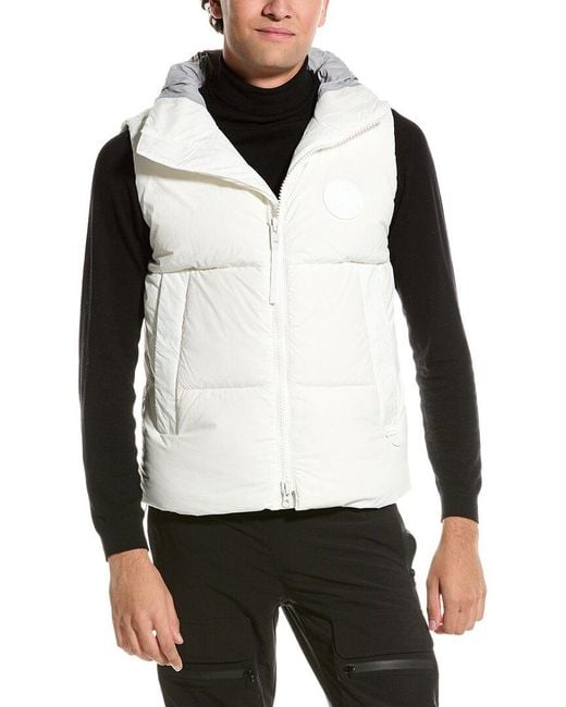 Canada Goose Everett Down Vest in White for Men Lyst