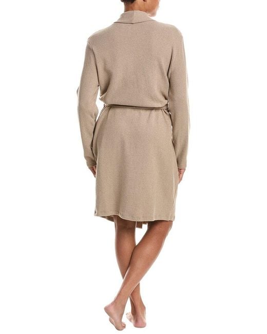 Hanro Natural Easy Wear Shawl Collar Robe