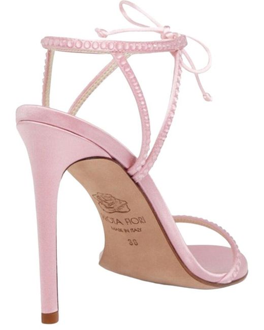 Prota Fiori Pink Juniper Apple Leather Sandal