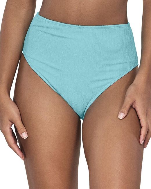 Sunsets Blue Astrid High Waist Bottom