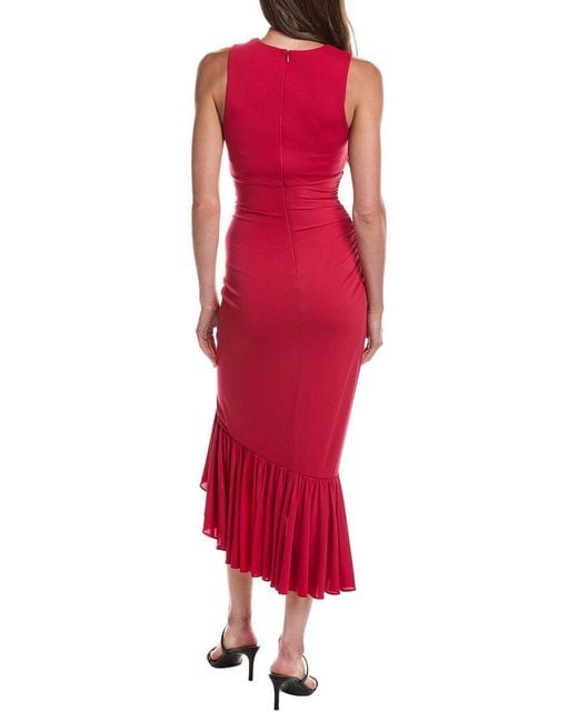 Cinq À Sept Red Fatima Dress