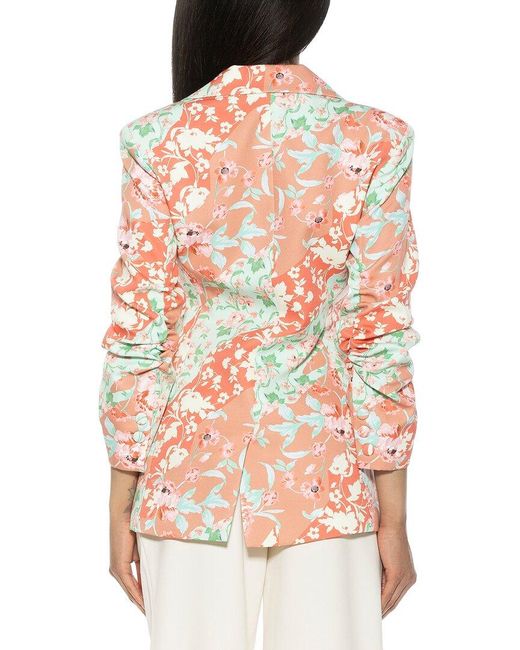 Alexia Admor Red Tau Blazer
