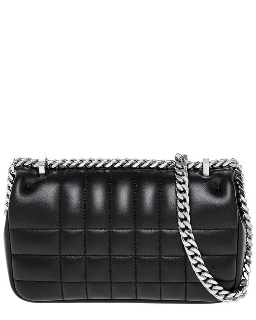 Burberry Black Lola Mini Leather Shoulder Bag