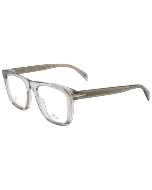 David Beckham Gray 51mm Optical Frames for men