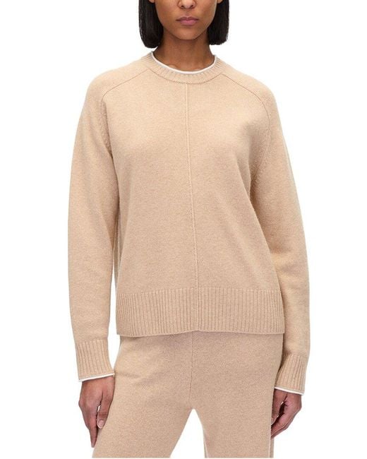 3.1 Phillip Lim Natural Wool- & Cashmere-Blend Relaxed Sweater