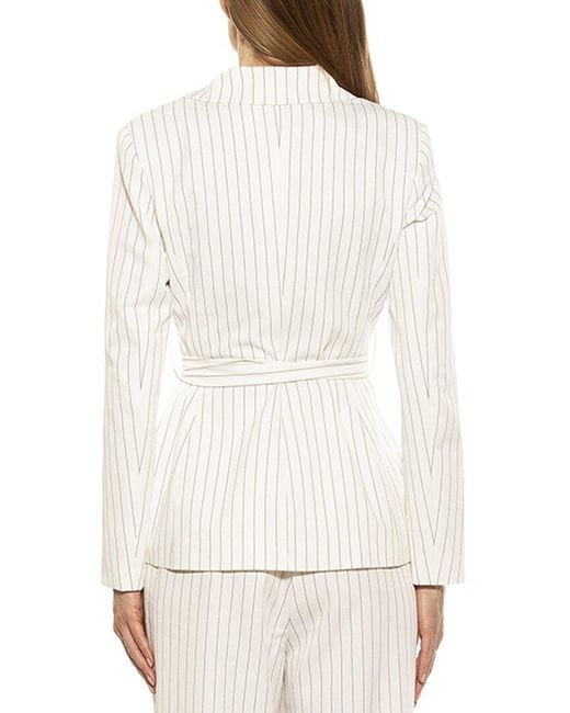 Alexia Admor White Olya Blazer