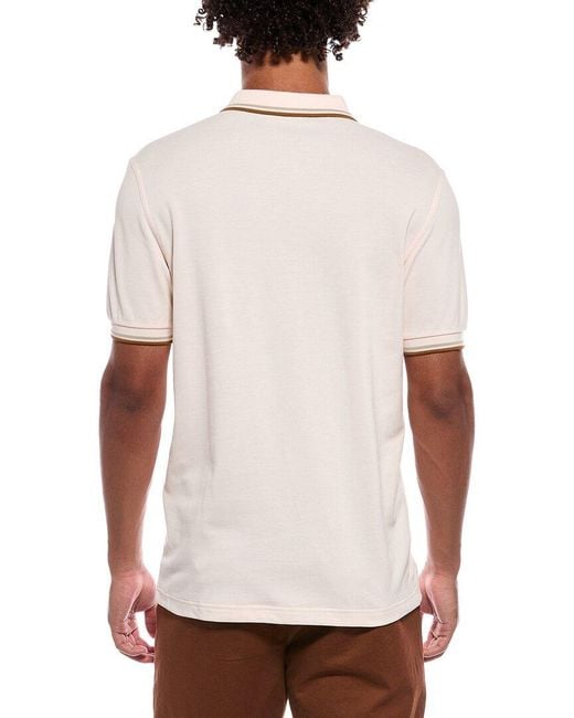 Fred Perry White Polo Shirt for men