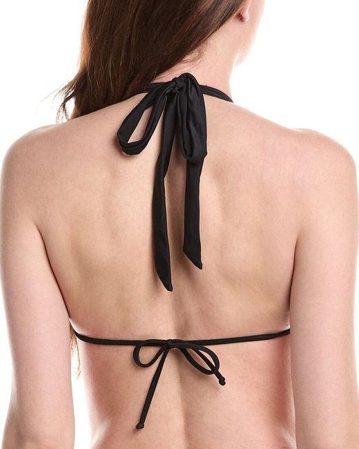 Ramy Brook Black Jane Bikini Top