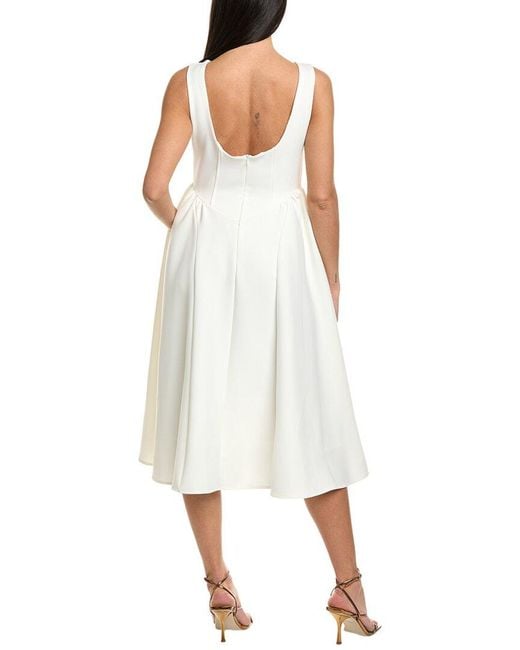 Beulah London White A-Line Dress