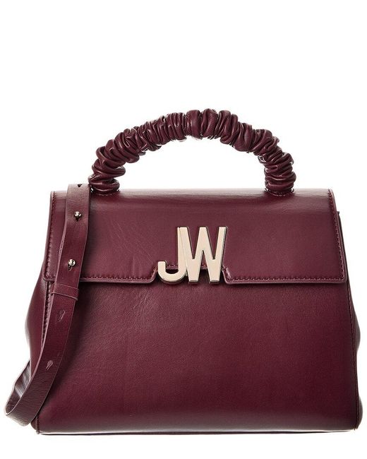 Jason Wu Purple Leather Satchel