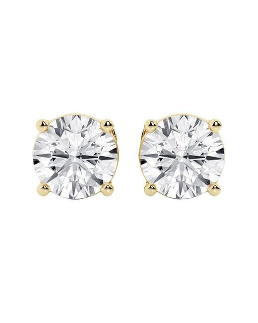 Forever Creations USA Inc. Metallic Forever Creations 14k 0.65 Ct. Tw. Diamond Studs