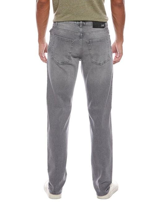 Roberto Cavalli Gray Straight Washed Jean