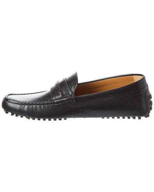 Gucci Brown Horsebit Leather Loafer for men
