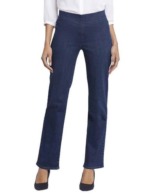NYDJ Blue Bailey Palace Straight Leg Jean