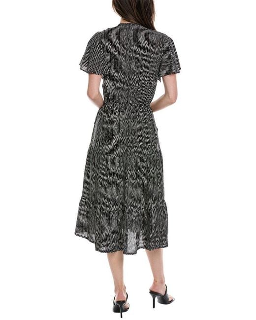 Walker & Wade Black Amelia Midi Dress