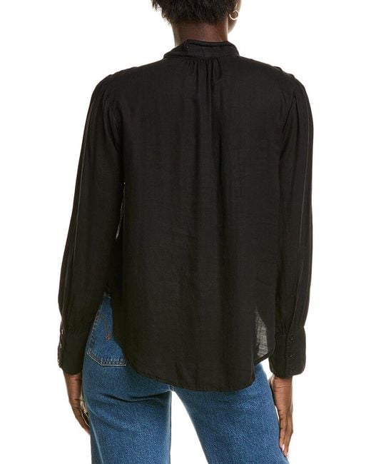 Bella Dahl Black Tie Top