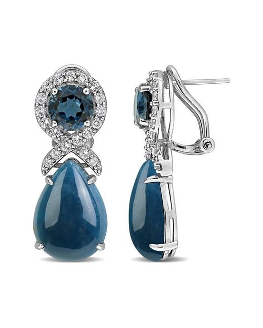 Rina Limor Blue 24.33 Ct. Tw. Apatite & Topaz