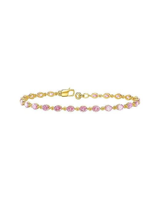 Lab Grown Diamonds White 14K 3.22 Ct. Tw. Lab-Grown Diamond Tennis Bracelet