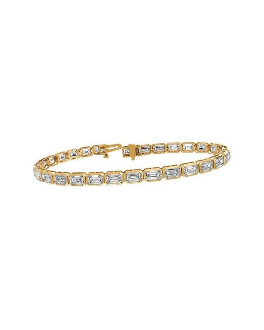 Lab Grown Diamonds White 14K 9.90 Ct. Tw. Lab-Grown Diamond Tennis Bracelet