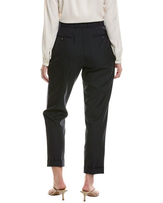 Officine Generale Black Pierre Wool Pant