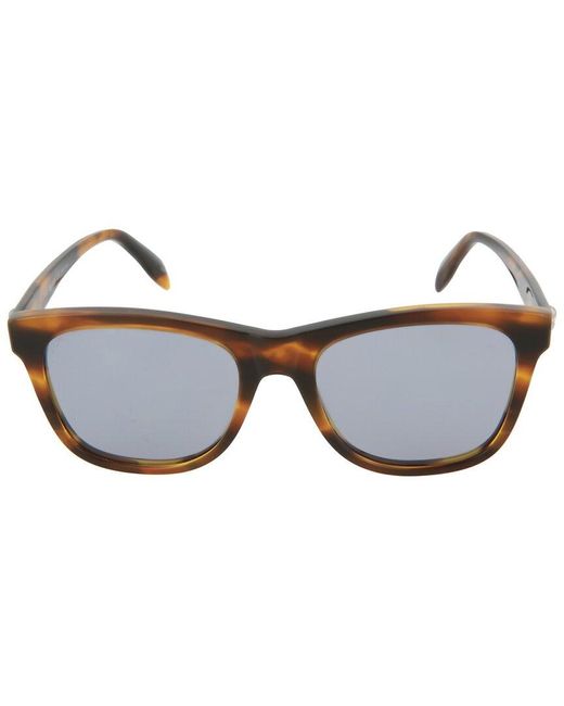 Alexander McQueen Yellow Am0158s 54mm Sunglasses